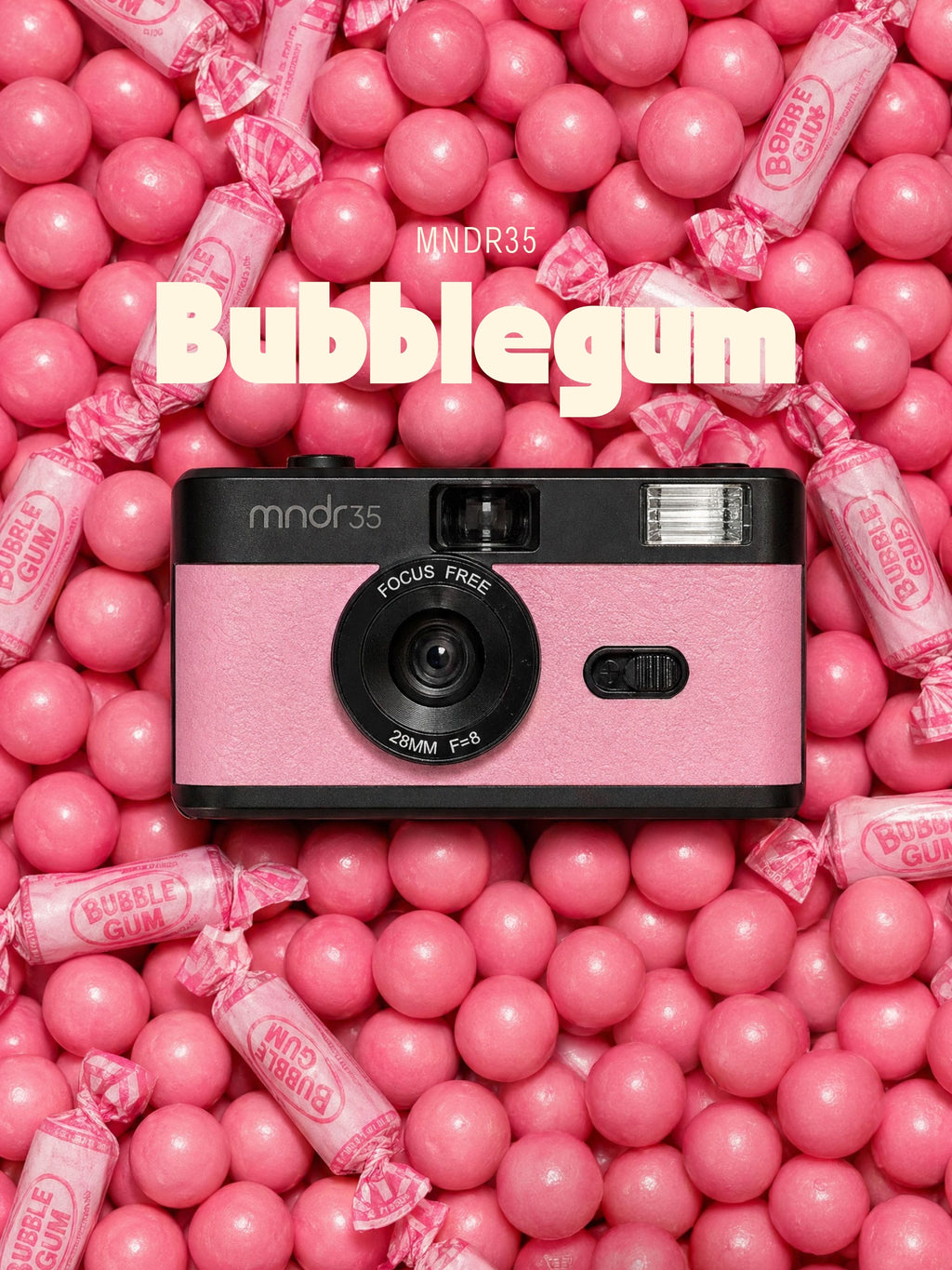 Mndr35 film camera "Bubblegum"