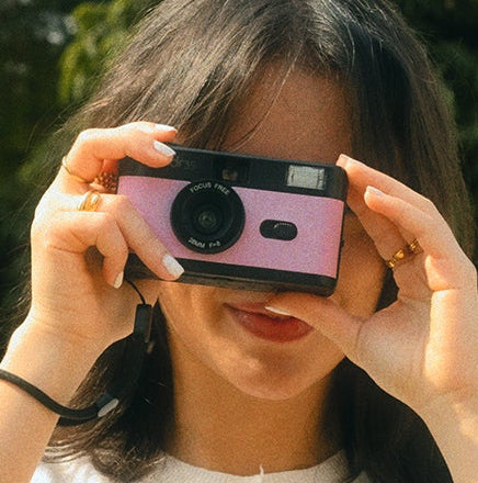 Mndr35 film camera "Bubblegum"