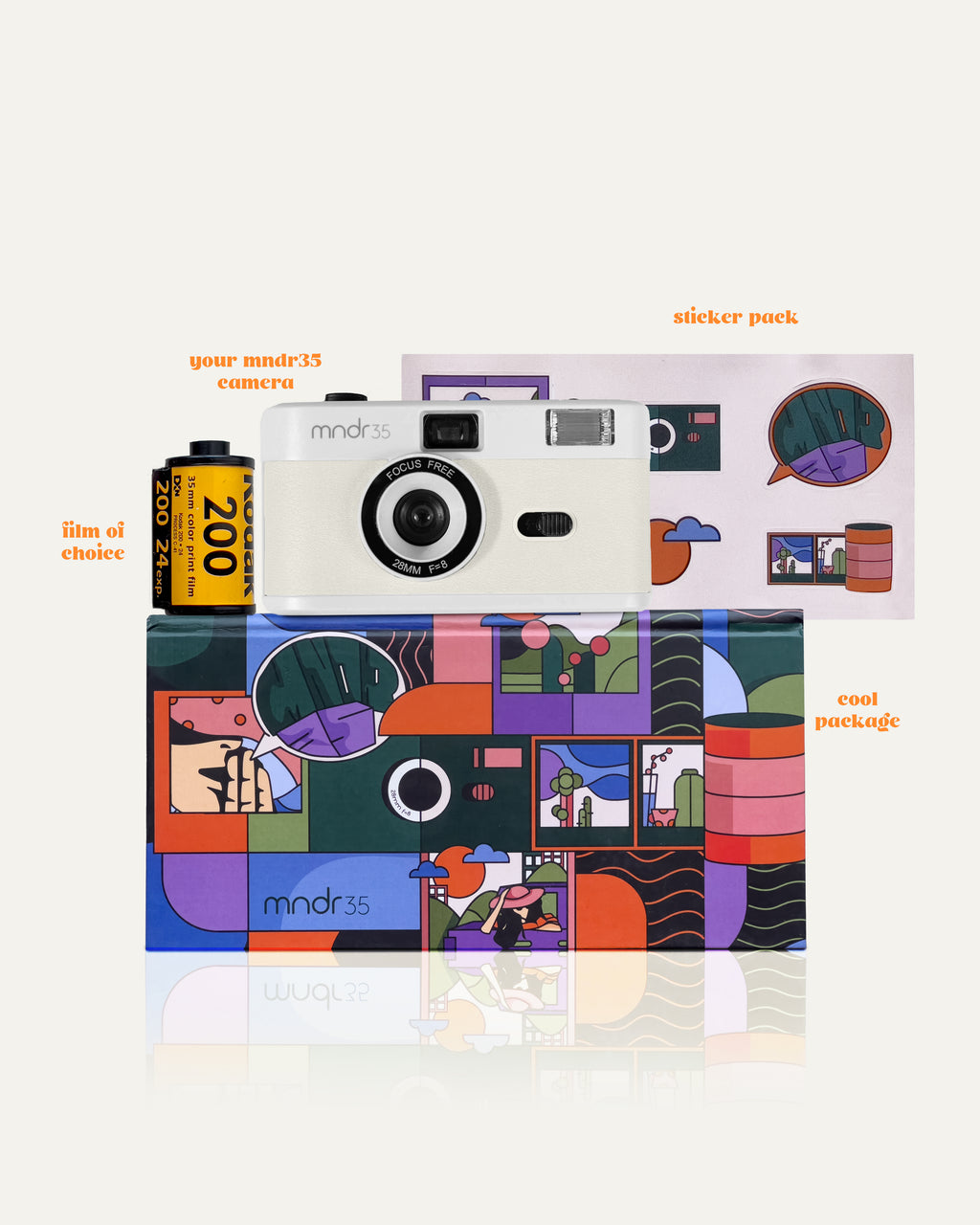 Mndr35 film camera "Cloud"